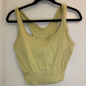 Large yellow primark tank top